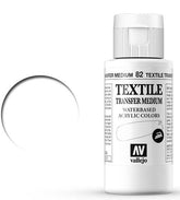 VALLEJO TEXTILE COLOR 82: 60 ML. MEDIUM TRANSFER - Al Masam Stationery LLC